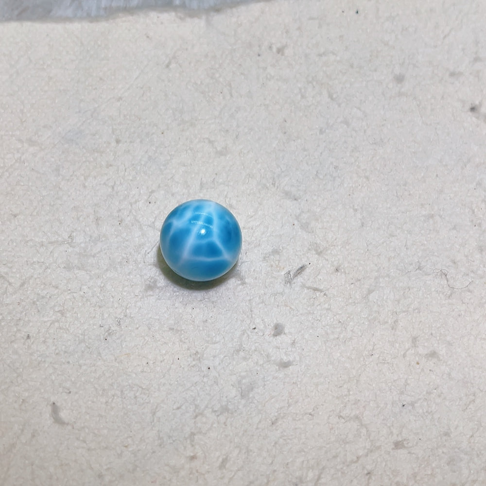 Larimar Bead 16mm-17mm | Natural Larimar Single Bead