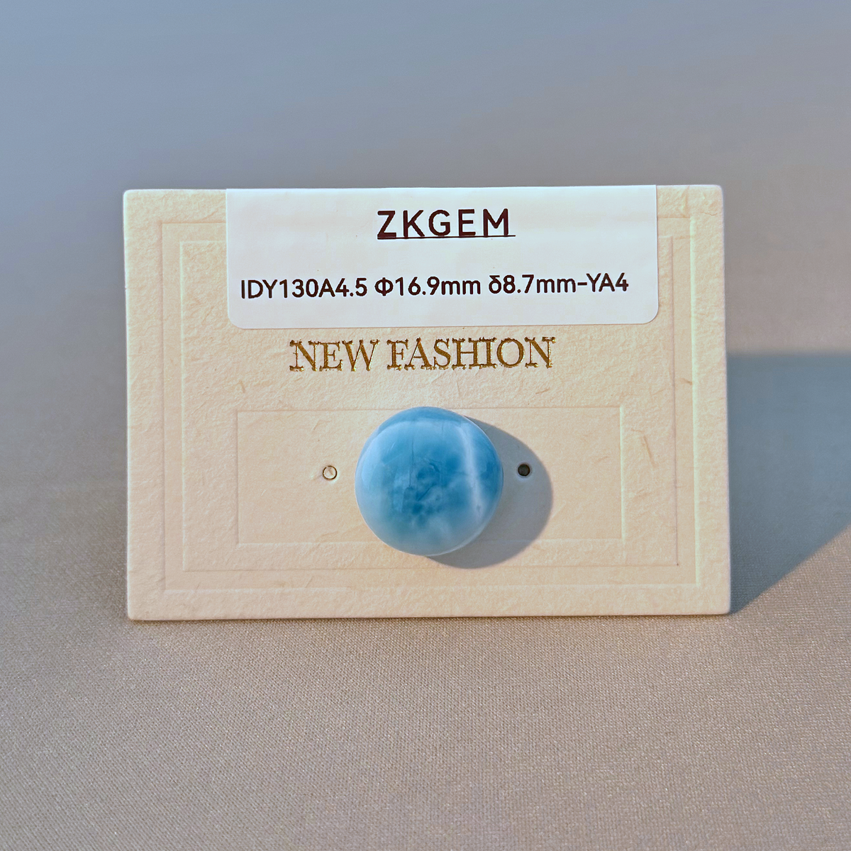 Larimar Round Loose Stone